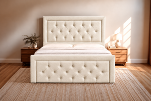 Cream Plush Velvet
