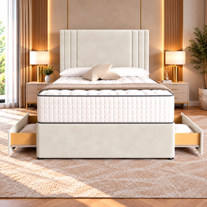 Cream Plush Velvet