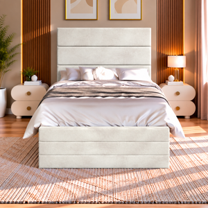 Cream Plush Velvet