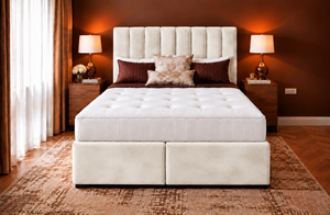 Cream Plush Velvet