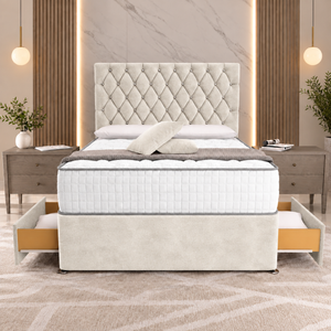 Cream Plush Velvet
