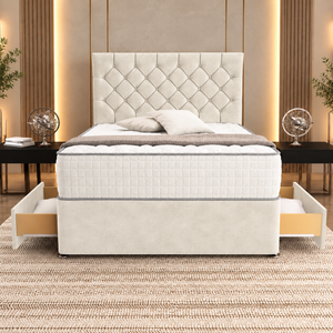 Cream Plush Velvet