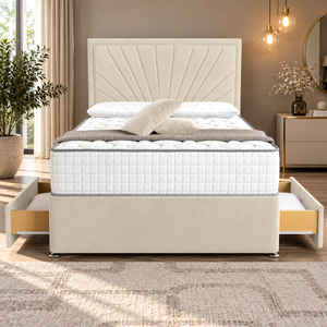 Cream Plush Velvet
