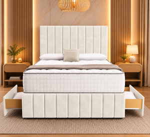 Cream Plush Velvet