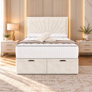 Cream Plush Velvet