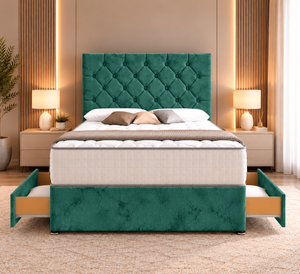 Green Plush Velvet