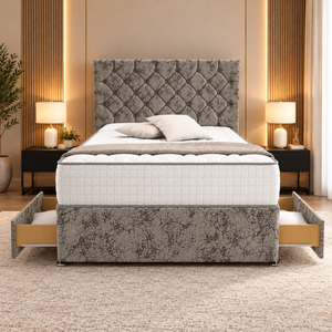 Grey Marble Velvet