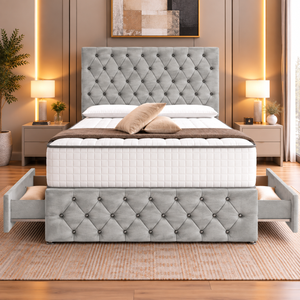 Grey Plush Velvet
