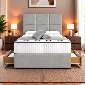 Grey Plush Velvet