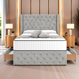 Grey Plush Velvet