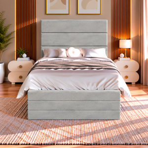 Grey Plush Velvet
