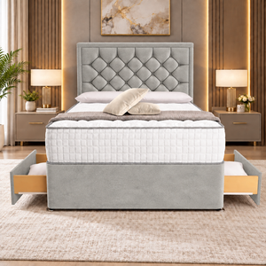 Grey Plush Velvet