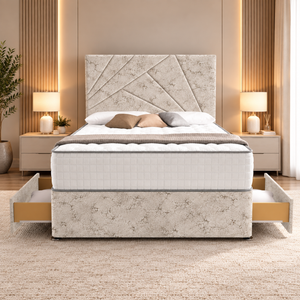 Platinum Marble Velvet