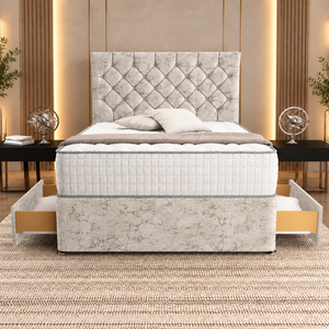 Platinum Marble Velvet