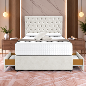 White Plush Velvet