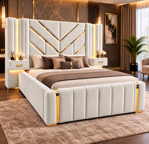 White Plush Velvet