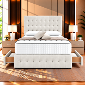 White Plush Velvet