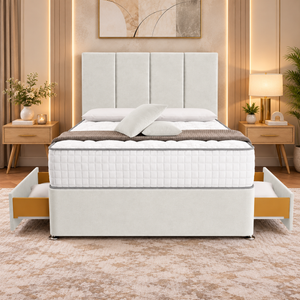 White Plush Velvet