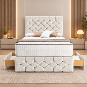 White Plush Velvet