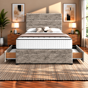 Silver Marble Velvet