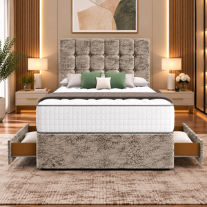 Silver Marble Velvet