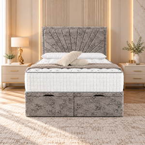 Silver Marble Velvet