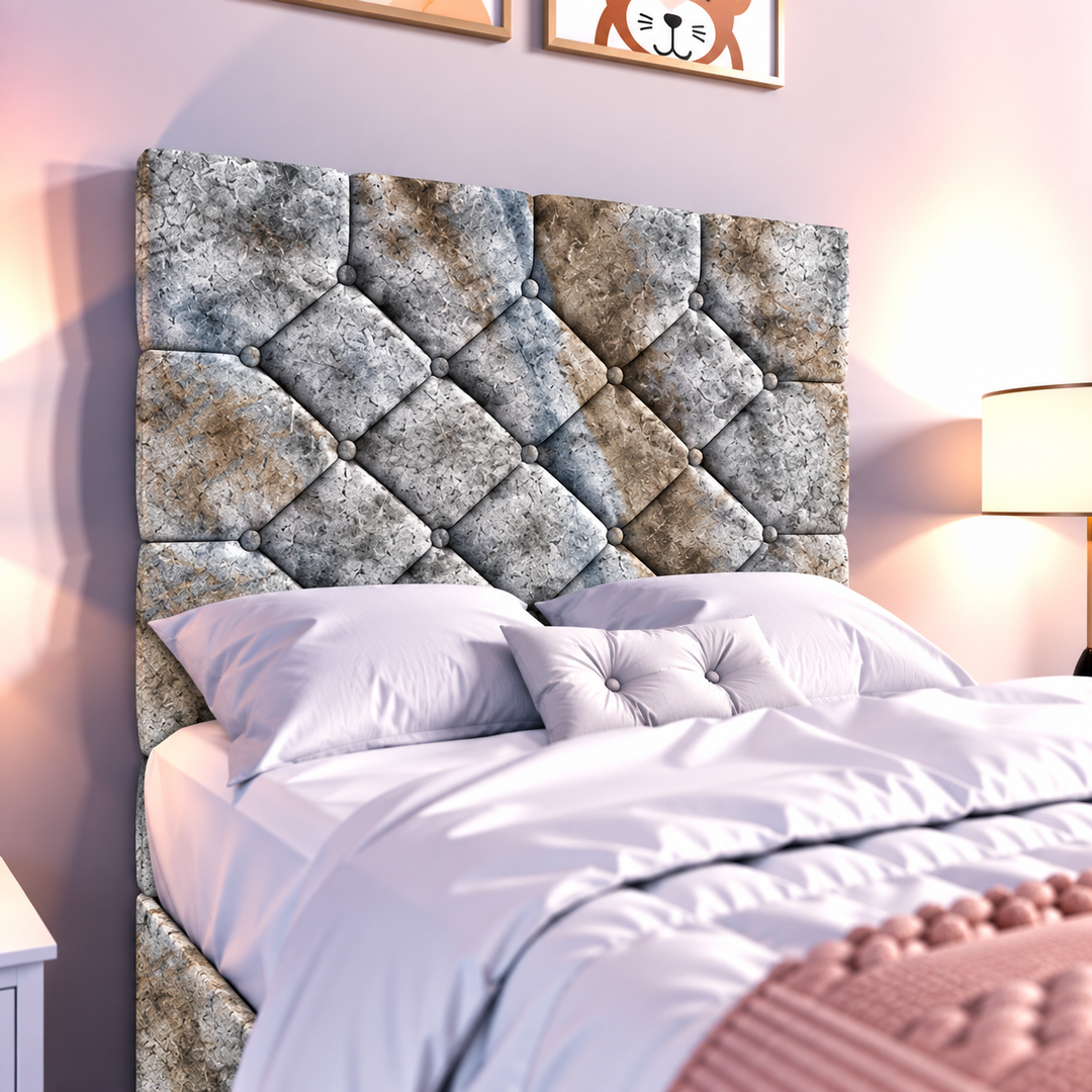 Seville Kids Liverpool Ottoman Divan Bed - Cream Plush
